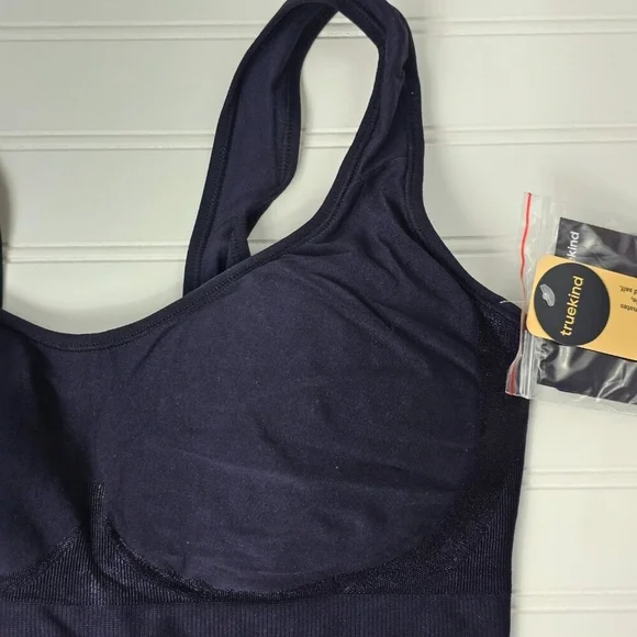 Truekind Enhanced Comfort Women's Black Wireless Shaping Bra Size XL NWT - Picture 4 of 13